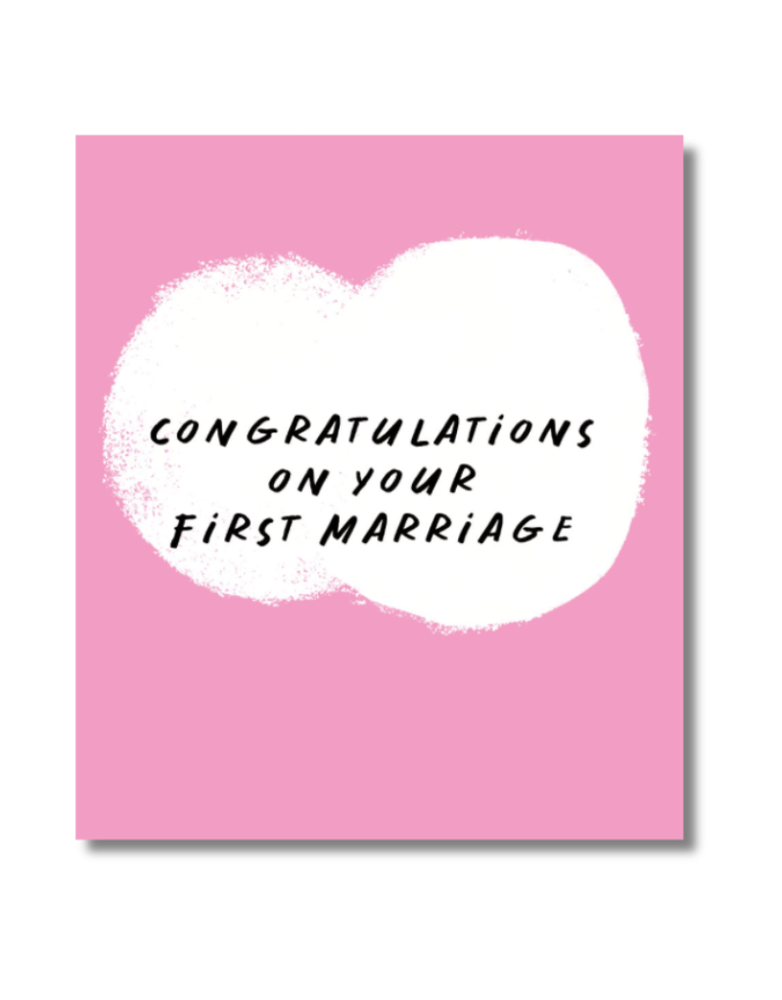 CONOR LANGTON Card - First Marriage