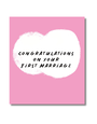 CONOR LANGTON Card - First Marriage