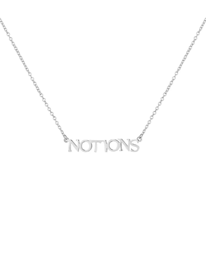 MARGARET O'CONNOR Notions Necklace Small SP