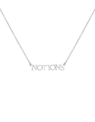 MARGARET O'CONNOR Notions Necklace Small SP