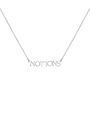MARGARET O'CONNOR Notions Necklace Small SP