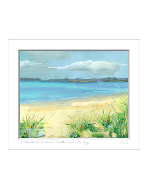 CORRY O'REILLY ART Mounted Print - In Between The Showers