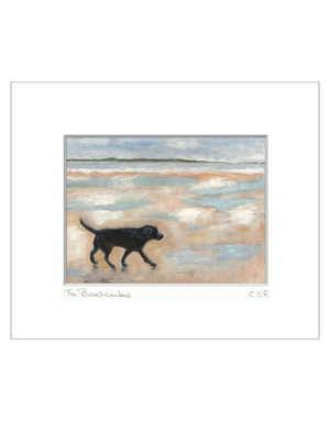 CORRY O'REILLY ART Mounted Print - The Beachcomber