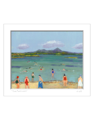 CORRY O'REILLY ART Mounted Print - Sea Swimmers