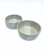 EMILY DILLON CERAMICS Set of 2 Pinch Pots - Oatmeal