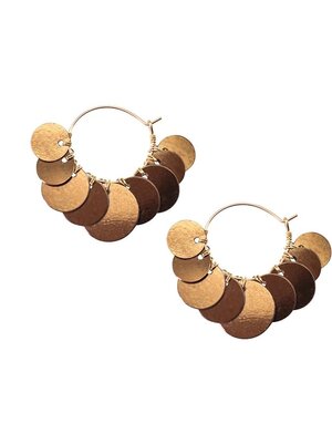 VIVIEN WALSH Sasha Earrings - Bronze
