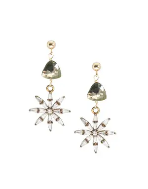 VIVIEN WALSH Trillion Star Drop Earrings