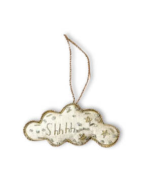 KATIE LARMOUR LINEN Irish Linen  Decoration - Cloud Shhh