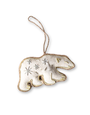 KATIE LARMOUR LINEN Irish Linen Decoration - Polar Bear