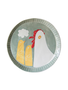 KARO ART Plate Medium - Hen