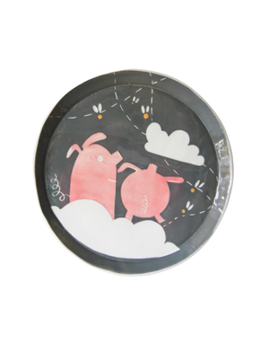 KARO ART Plate Medium - Pig