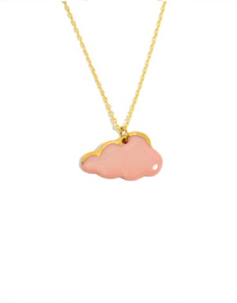DANU Cloud Necklace - Pink