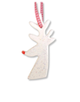 MAPLE TREE POTTERY Ceramic Christmas Decoration - Rudolph