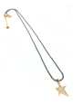 ANGELA D'ARCY Star Gold Necklace