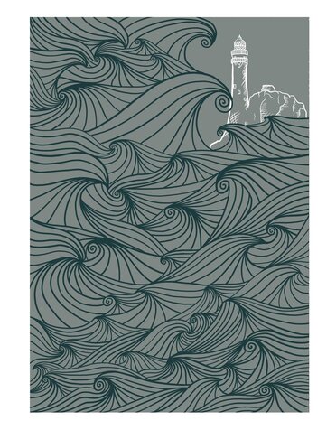 EMILY MC KEAGNEY Print A4 - Fastnet Lighthouse