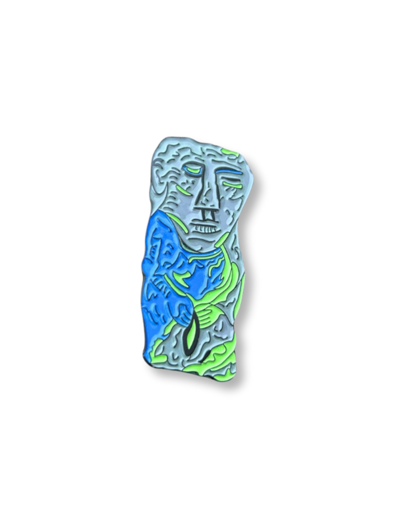 MARGARET O'CONNOR Sheila-Na-Gig Brooch Glow in the Dark