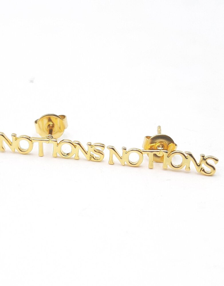 MARGARET O'CONNOR Notions Earrings Gold