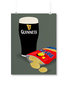 YELLOW LION STUDIO A3 Print - Guinness and Tayto