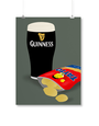 YELLOW LION STUDIO A4 Print - Guinness and Tayto