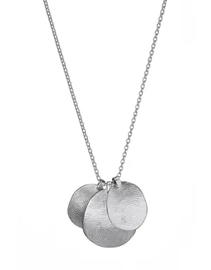 LYNSEY DE BURCA Dochas Triple Necklace - Silver