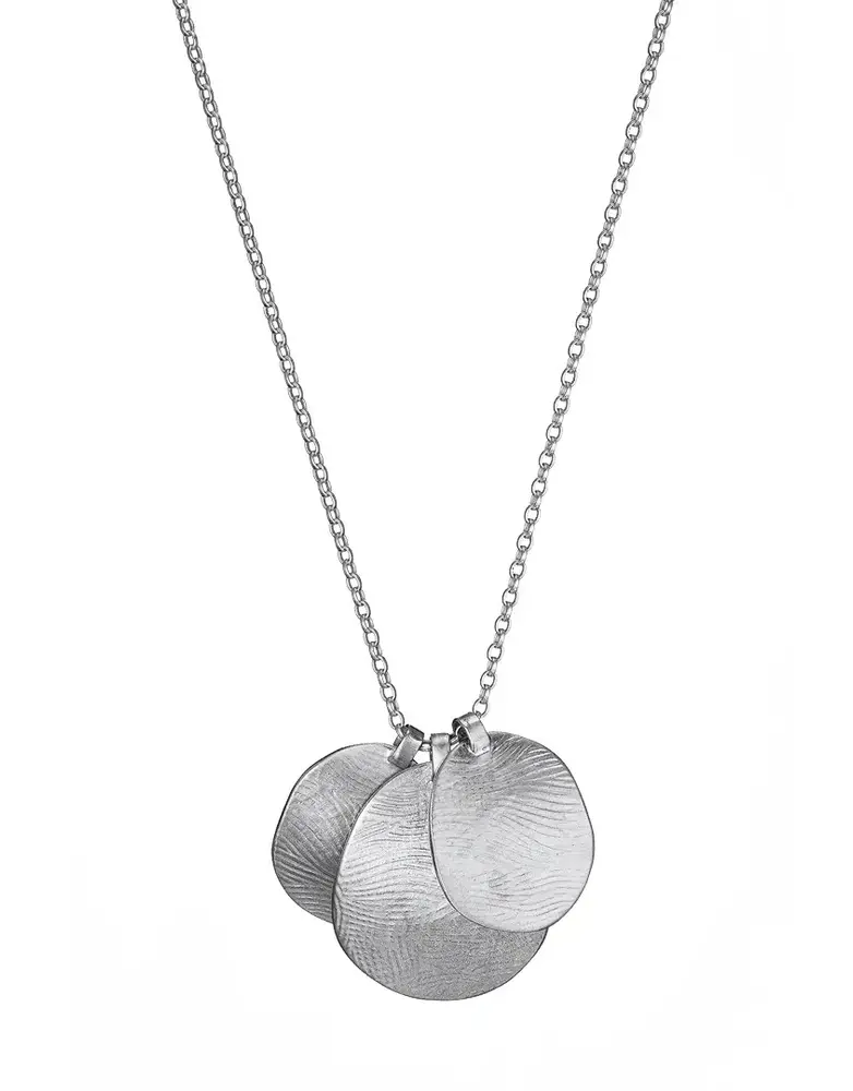 LYNSEY DE BURCA Dochas Triple Necklace - Silver
