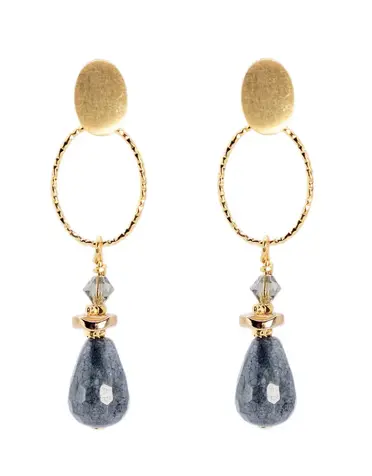 K KAJOUX Rhiannon Sparkle Drop Earrings