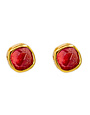 K KAJOUX Ruby Semi-Precious Stud Earrings