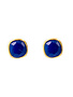 K KAJOUX Lapis Lazuli Semi-Precious Stud Earrings