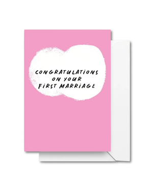 CONOR LANGTON Card - First Marriage