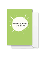 CONOR LANGTON Card - Money In Here