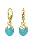 ARIA-V Turquoise Drop Earrings