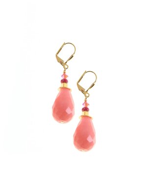 K KAJOUX St Lucia Soft Drop Short Earrings