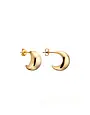MARY K Gold Large Dome Earrings