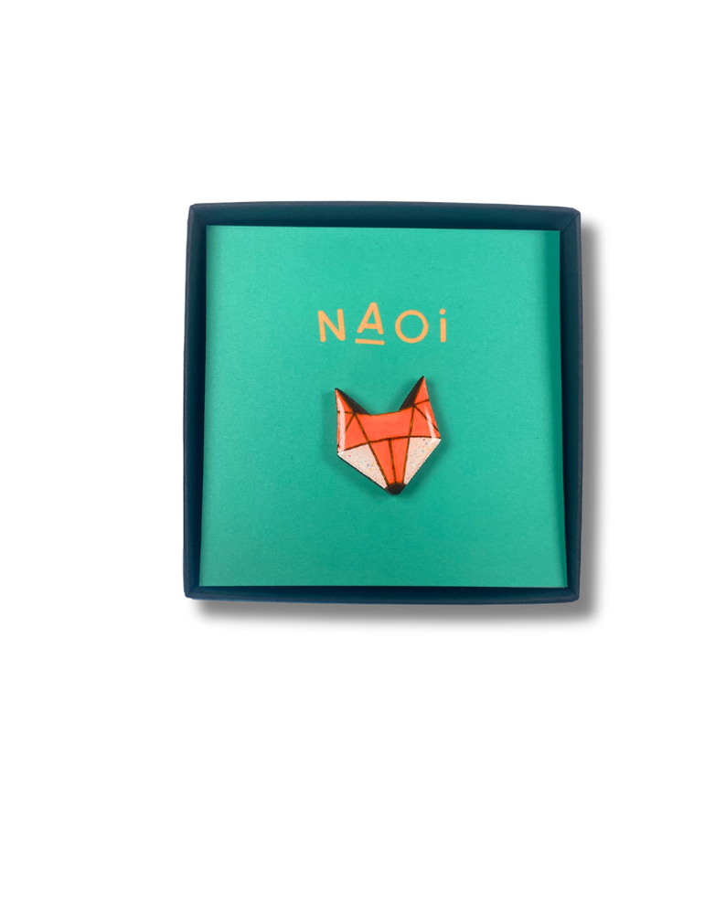 NAOI Brooch - Fox