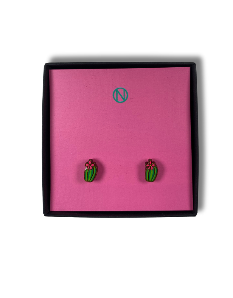 NAOI Earrings - Cactus Studs