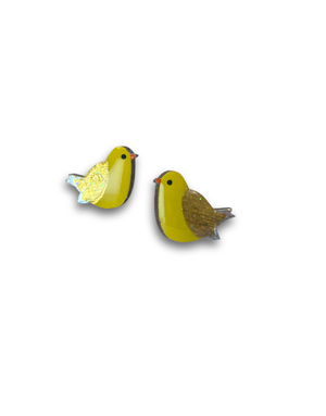 NAOI Earrings - Canary Studs