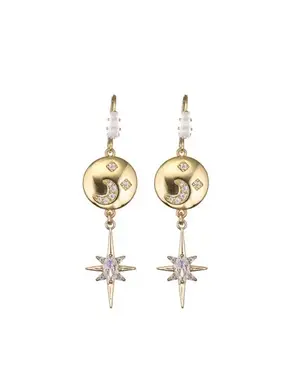 ANGELA D'ARCY Earrings Solar Star's