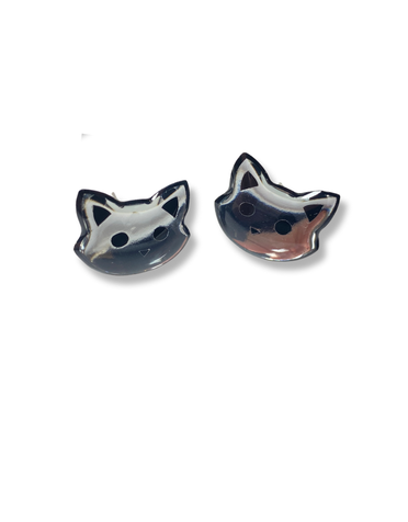NAOI Earrings  -  Studs Cat Face