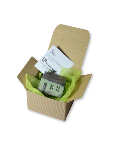 YEWFORT CRAFTS Ceramic  House - Green