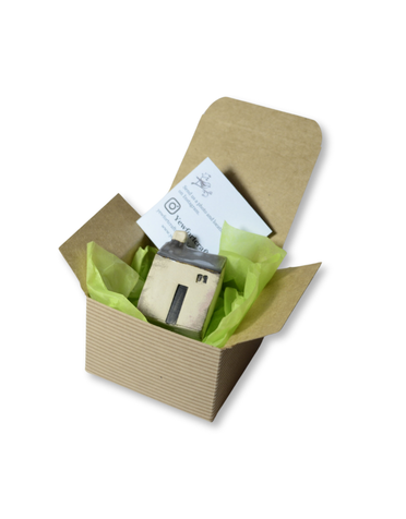 YEWFORT CRAFTS Ceramic  House - Cream
