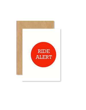 MY SHOP COLLECTION Card - Ride Alert