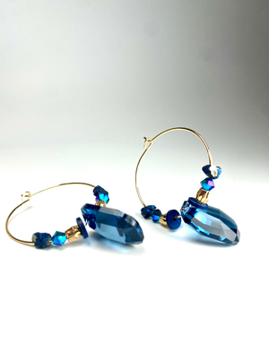 K KAJOUX Refraction Luxe Hoop Earrings