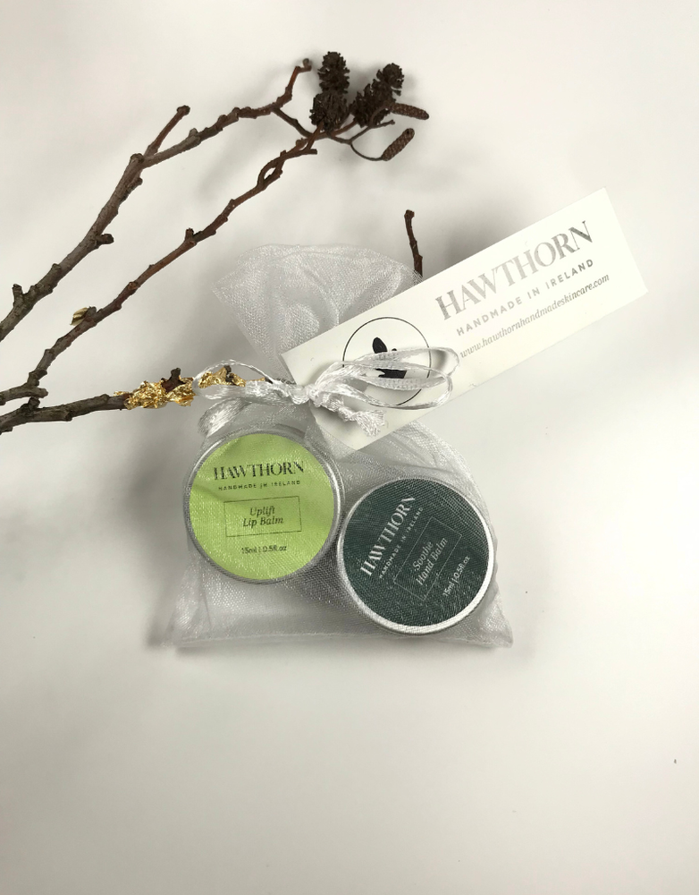 HAWTHORN Hand and Lip Balm Gift Bag