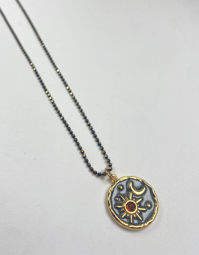 ANGELA D'ARCY Celestial Sky Necklace