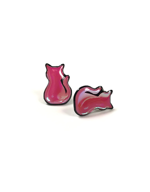 NAOI Earrings - Cat Studs