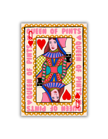 MAUDS STUDIO Print A3- Queen of Pints
