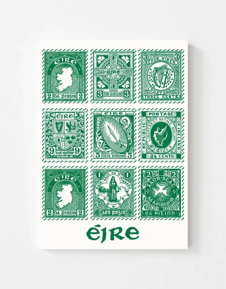 MAUDS STUDIO Print A4- Eire Green