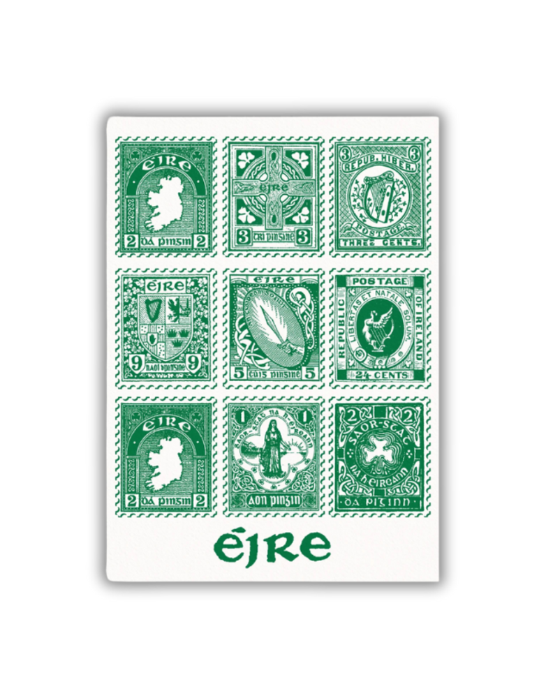 MAUDS STUDIO Print A4- Eire Green