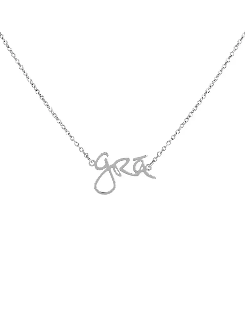 DON'T KILL MY VIBE Necklace - Grá Beag Silver