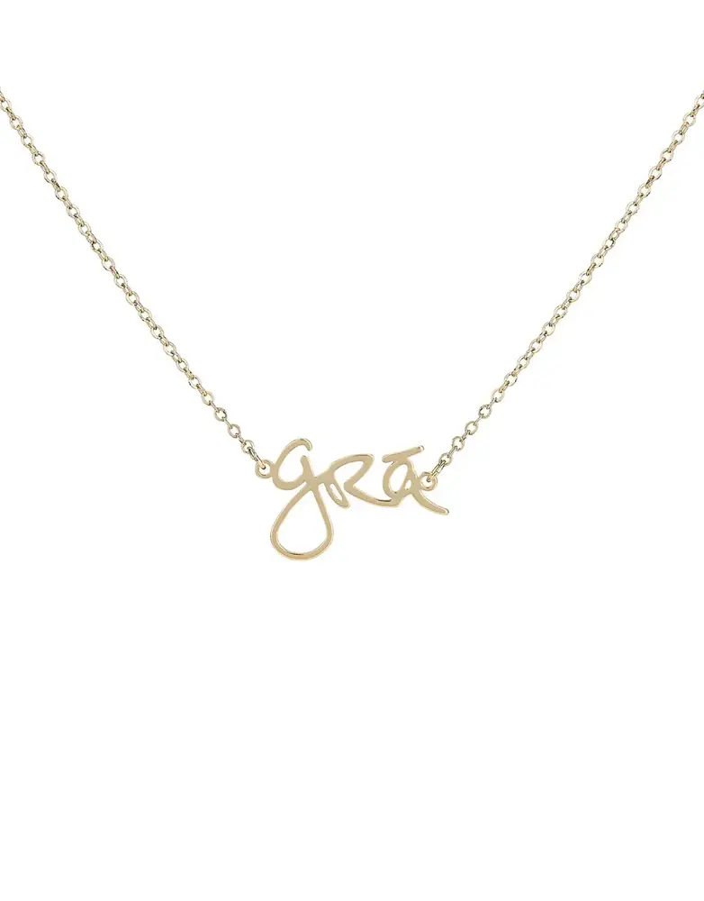 DON'T KILL MY VIBE Necklace - Grá Beag Gold